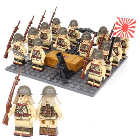 Ww2 Japanese Soldiers Compatible Lego Soldiers