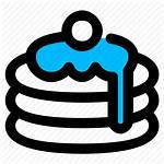 Pancake Icon Cake Dessert Breakfast Editor Open
