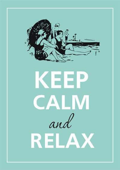 Keep Calm Relax Inspired Living Magazine