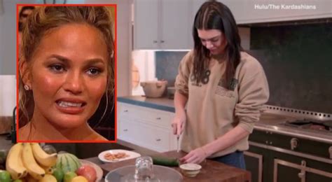 Watching Kendall Jenner Try To Cut A Cucumber Is ‘tragic But Kris