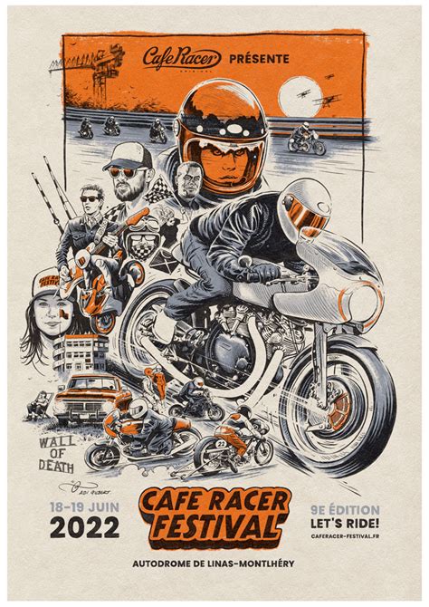 Cafe Racer Festival 2022 Poster On Behance