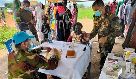 Unmiss Peacekeepers From Bangladesh Build Hope Through Community Assistance Unmiss