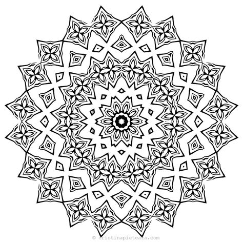 Mandala for Coloring – Cool Coloring pages for adults