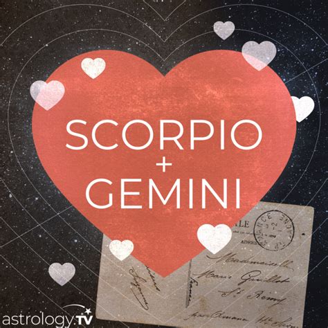 Scorpio And Gemini Compatibility Astrology Tv