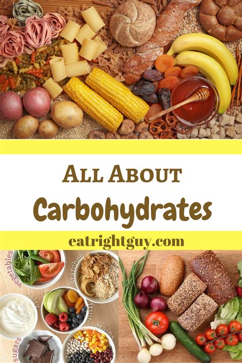 Overview of carbohydrates, including structure and properties of monosaccharides, disaccharides, and polysaccharides. All About Carbohydrates - EatRightGuy's