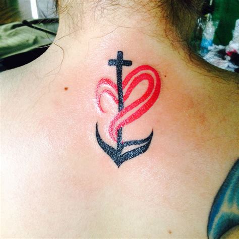 33 Stunning Anchor Cross Heart Tattoo Meaning Image Ideas