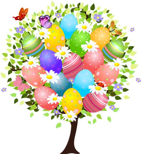 Easter Easter Egg Tree Easter Bunny Easter Egg for Easter - 734x800