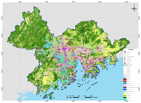 Land Use And Land Cover Mapping Of Pearl River Delta Region And Hong