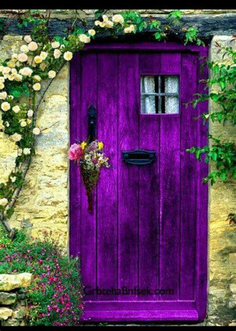 A Beautiful Witchy Purple Door Cool Doors The Doors Unique Doors