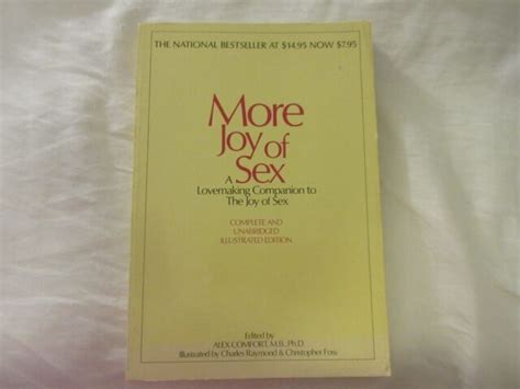 More Joy Of Sex By Alex Comfort 1975 Trade Paperback For Sale Online