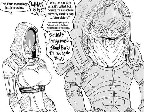 sims on twitter rt baalbuddy patreon request for mass effect tali learning about washing