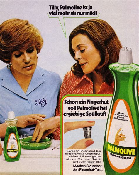 Palmolive Geschirrspülmittel 1973 Mit Tante Tilly Publicidad Grafica Publicidad Y Nostalgia