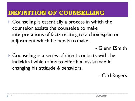 Ppt Guidance And Counselling Powerpoint Presentation Free Download
