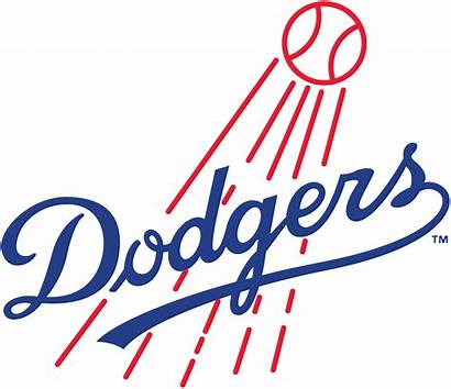 Dodgers Angeles Transparent 1958 Logos Primary Clipart