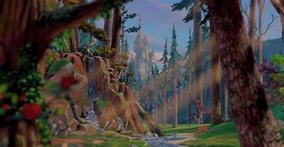Forest Beast Beauty Disney Enchanted Castle Magic