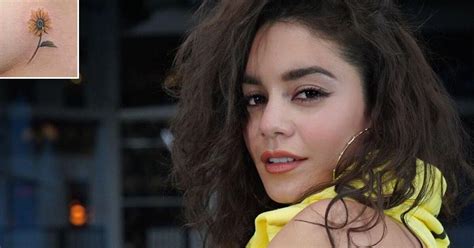 Vanessa Hudgens Shows Off New Sunflower Torso Tattoo To Conclude Our