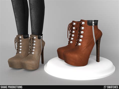The Sims Resource High Heel Boots