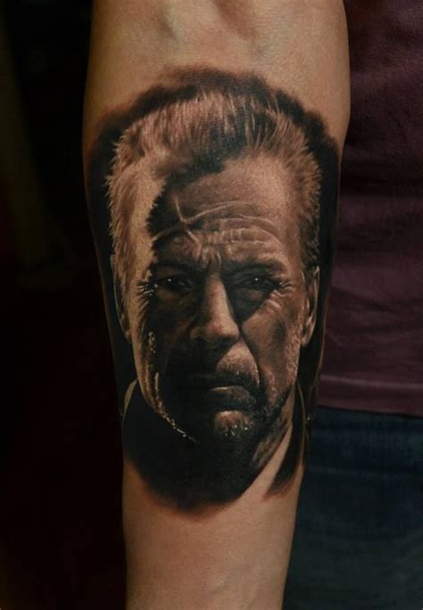 Tattoo By Den Yakovlev Portrait Tattoo Movie Tattoos Tattoo Skin