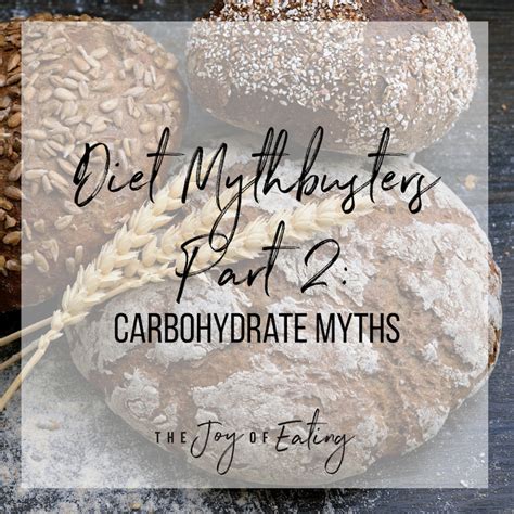 Busting Common Myths About Carbs — Registered Dietitian Columbia Sc