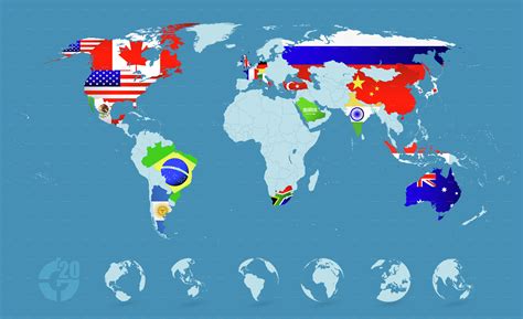 World Map Flags Of Countries World Map With Countries World Map