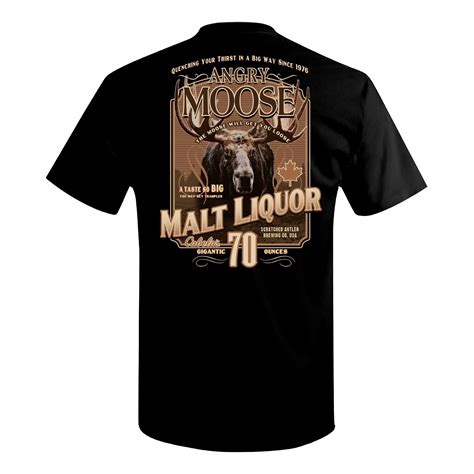 Cabelas Mens Malt Liquor Moose Short Sleeve T Shirt Cabelas Canada