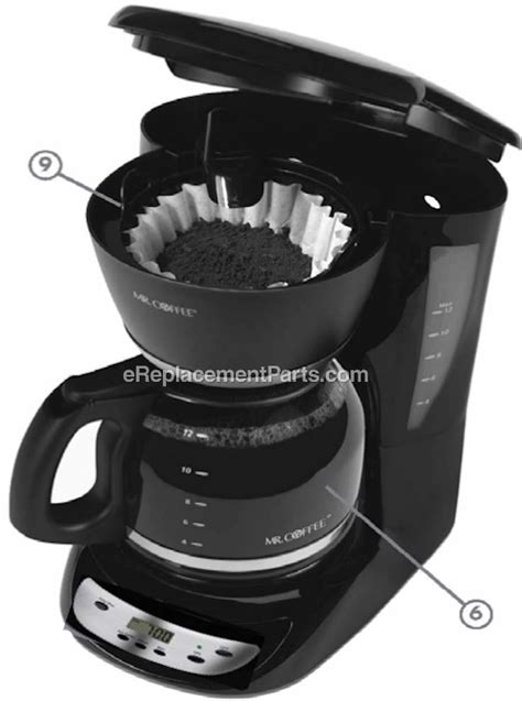 Designed with water filtration which helps remove learn how to enjoy the ideal cup of coffee using the mr. Mr. Coffee 12 Cup Coffee Maker | BVMC-CHX21 ...