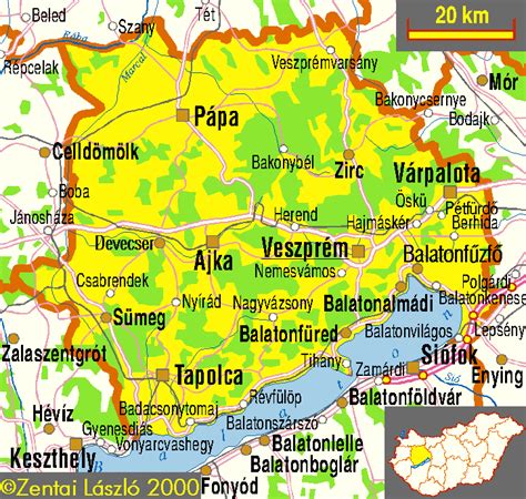 Magyarország térképe városokkal falvakkal / térképek magyarország megyéiről, régióiról. térképek - Képtár - G-Portál