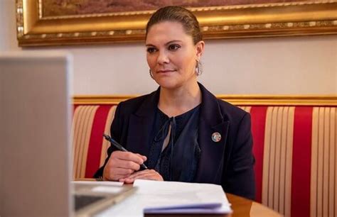 Crown Princess Victoria Took Part In The 2020 Virtual