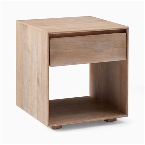 Solid Wood Side Table West Elm