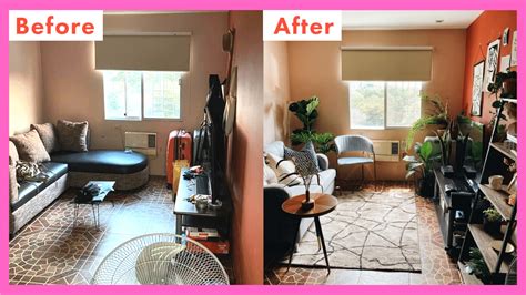 Living Room Before And After Makeover