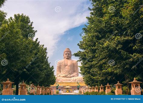 The Great Buddha Statue In Bodhgaya India Editorial Photography