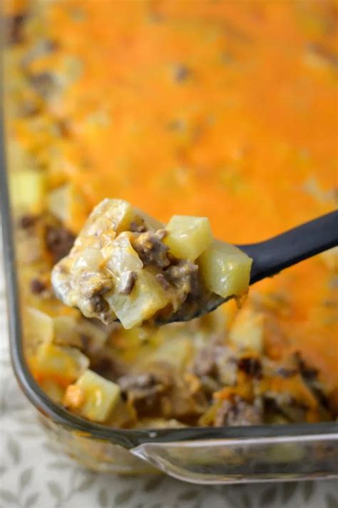 Ground Beef And Potato Casserole A Taste Of Madness Recipe Easy
