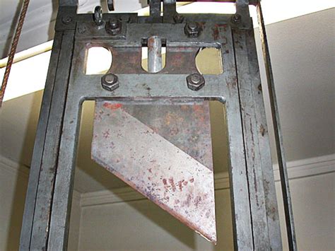 Es war die letzte zivile hinrichtung in westdeutschland. German guillotines