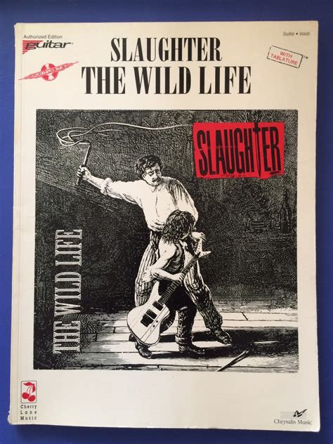 Slaughter The Wild Life Transcription Book W Tab Reverb