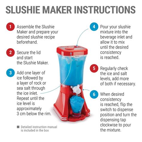 How To Use A Slushy Machine Step By Step Guide
