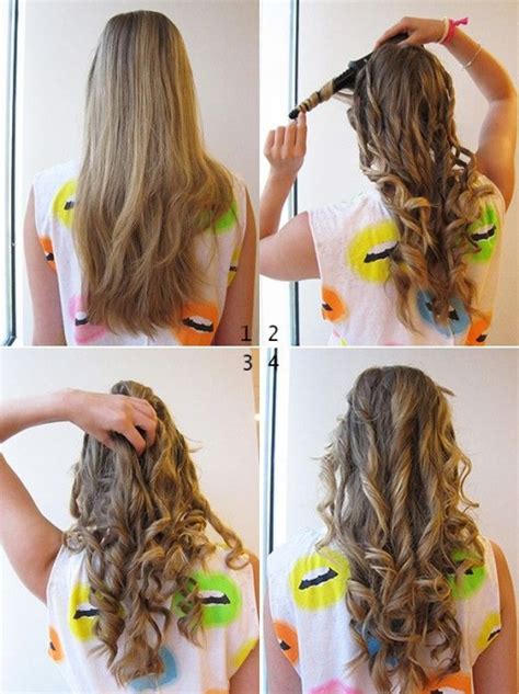 How To Curl Your Hair Easy At Home How To Instructions