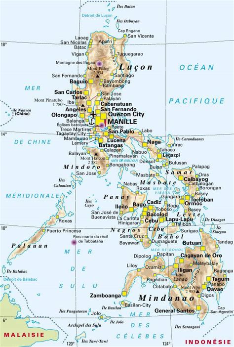 Archives Des Carte Des Philippines Arts Et Voyages