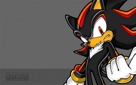 1600x900 Resolution Black Sonic Character Illustration Sega Shadow