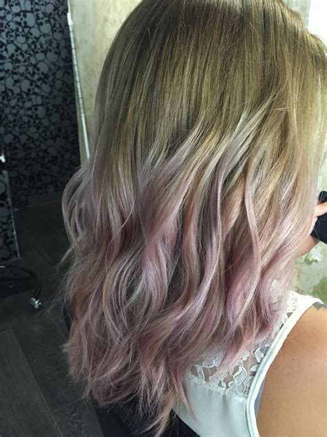 Pastel Pink Ombre Hair Painting Pastel Pink Ombre Long Hair Styles