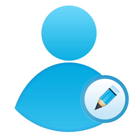 Edit User Icon Free Download On Iconfinder