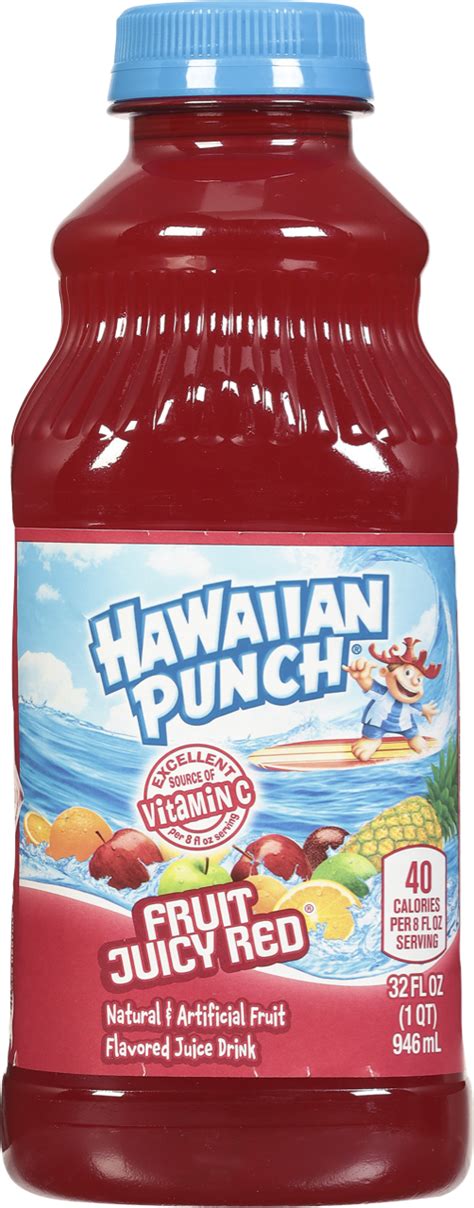 Hawaiian Punch Hawaiian Punch Fruit Juicy Red Juice Drink 32 Ounces