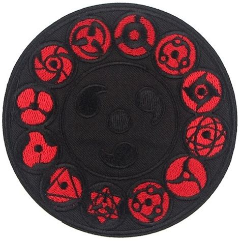 Naruto Symbols Patch Naruto Symbols Anime Stickers Iron On Patches