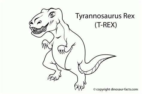 Free Simple Dinosaur Coloring Pages, Download Free Simple Dinosaur