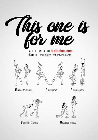 Darebee Workouts Darbee Workout Workout Fitness Workout For Women