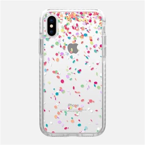 Casetify Iphone X Impact Case Colorful Confetti Party Explosion