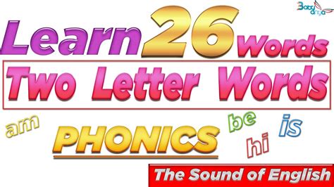 Two Letter Words Phonics For Kids Phonics Lessons Preschool