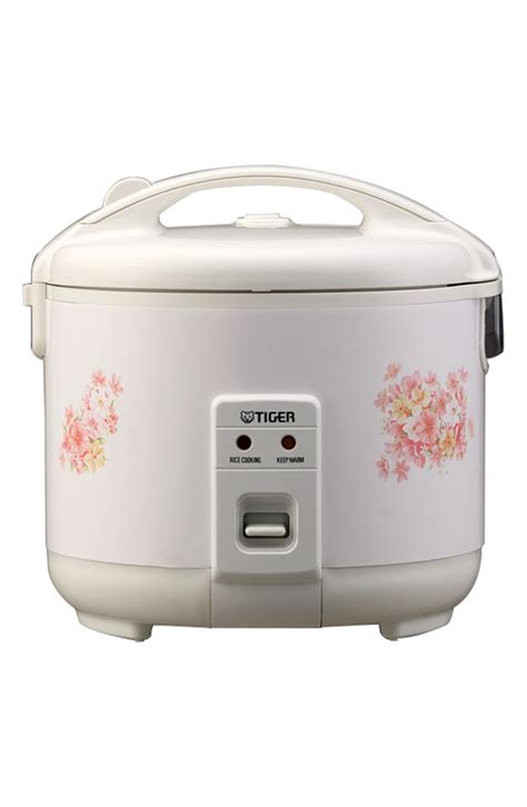 TIGER JNP 1000 FL 5 5 Cup Uncooked Rice Cooker And Warmer Floral