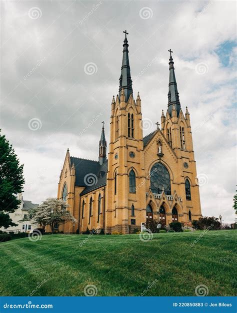 St Andrews Roman Catholic Church In Roanoke Virginia Stock Image