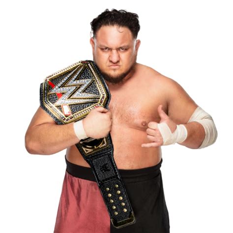 Samoa Joe Wwe Champion By Brunoradkephotoshop On Deviantart