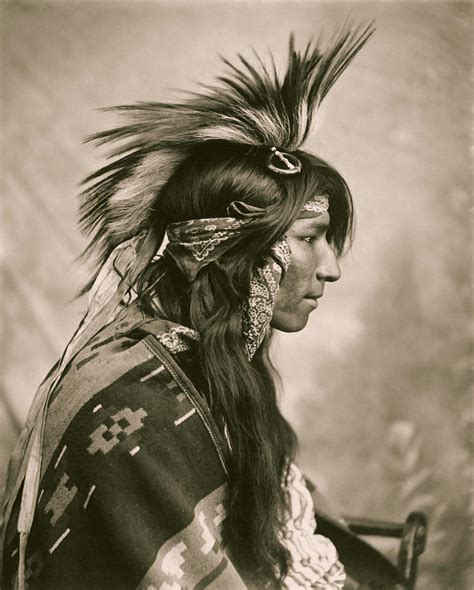 Member Of The Cree Tribe Saskatchewan 1903 Photograph By Mountain